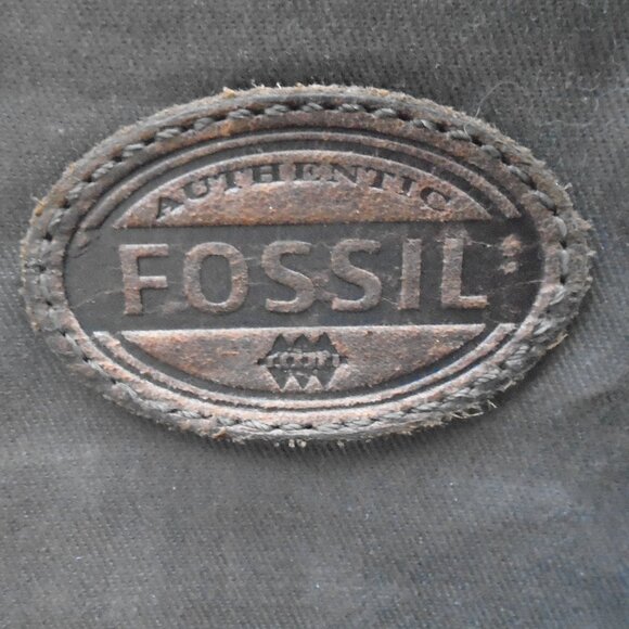 Fossil Mens Laptop Messenger Bag Leather Brown (For dogpant Only!) - Picture 2 of 7